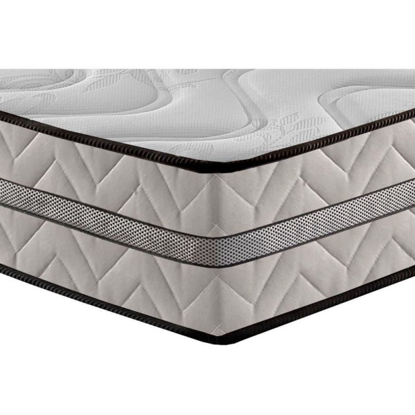 Encontraproduto.com.br - Cama Box Casal: Colchão Espuma Paropas D33 Pasquale Plus + Base Crc Rústico Gray(138X188)