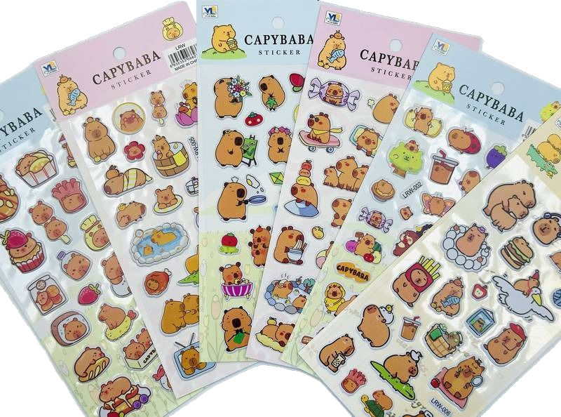 Adesivo Capivara Cut Diversos Modelos