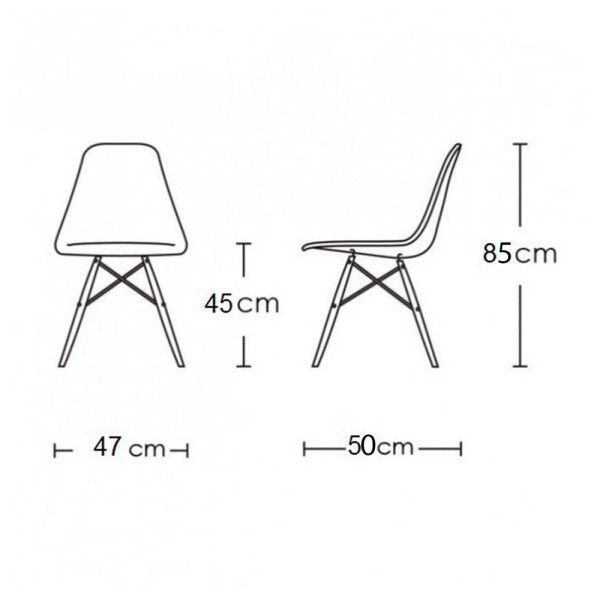 Encontraproduto.com.br - Mesa Jantar Industrial Preta Quadrada 90X90 Base V Ferro Preto Com 4 Cadeiras Brancas M Cor: Preto