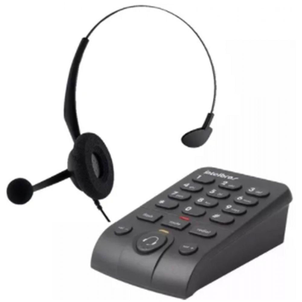 Encontraproduto.com.br - Telefone Headset Telemarketing Intelbras Hsb50 Atendimento