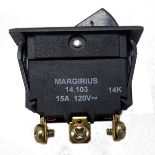 Encontraproduto.com.br - Chave Reversora 1P 15A 120V 14103 Mft1Fp1Q Tecla Margirius