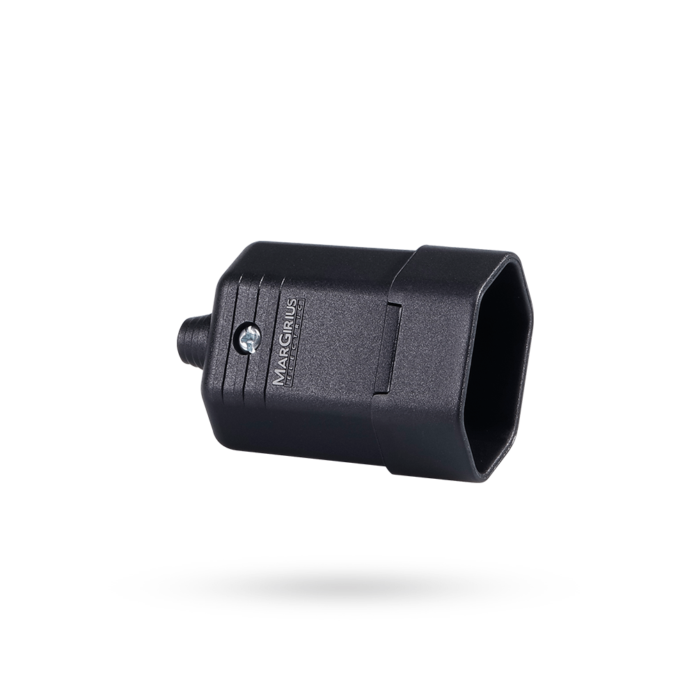 Encontraproduto.com.br - Plugue Fêmea 2p 10a Preto Mar Girius