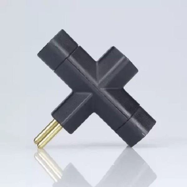 Encontraproduto.com.br - Plug Tee Benjamin Margirius 2P 10A Preto