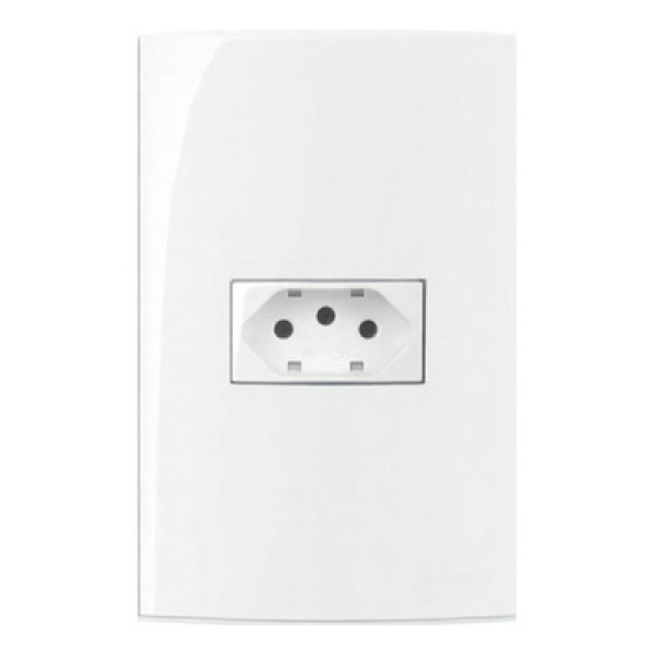 Linha Sleek Conj 4×2 Tomada 2P+T 20A 250V