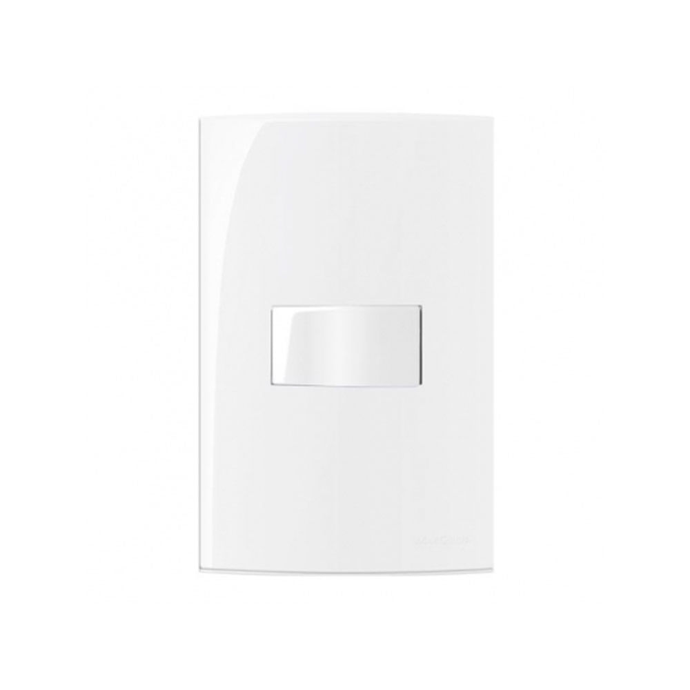 Encontraproduto.com.br - Linha Sleek Conjunto 4×2 Interruptor paralelo 10A 250V