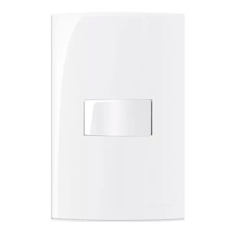 Encontraproduto.com.br - Linha Sleek Conjunto 4×2 Interruptor Simples 10A 250V