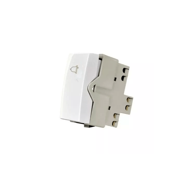 Encontraproduto.com.br - Linha Sleek Interruptor Pulsador Campainha 10A 250V