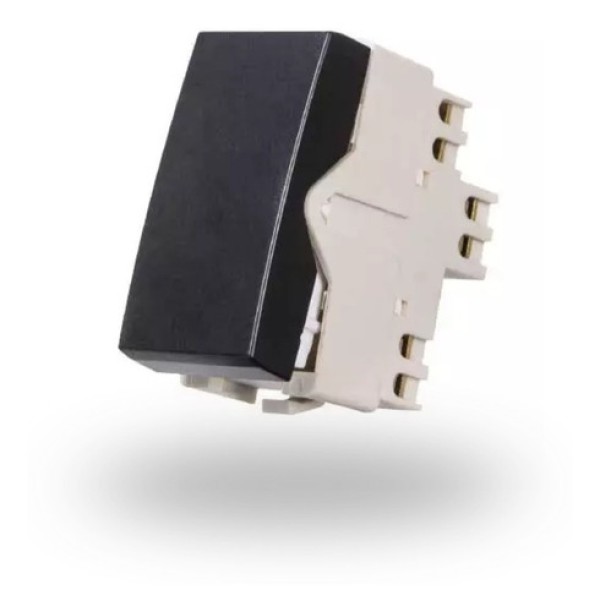 Módulo Margirius Interruptor Paralelo Clean Ebony