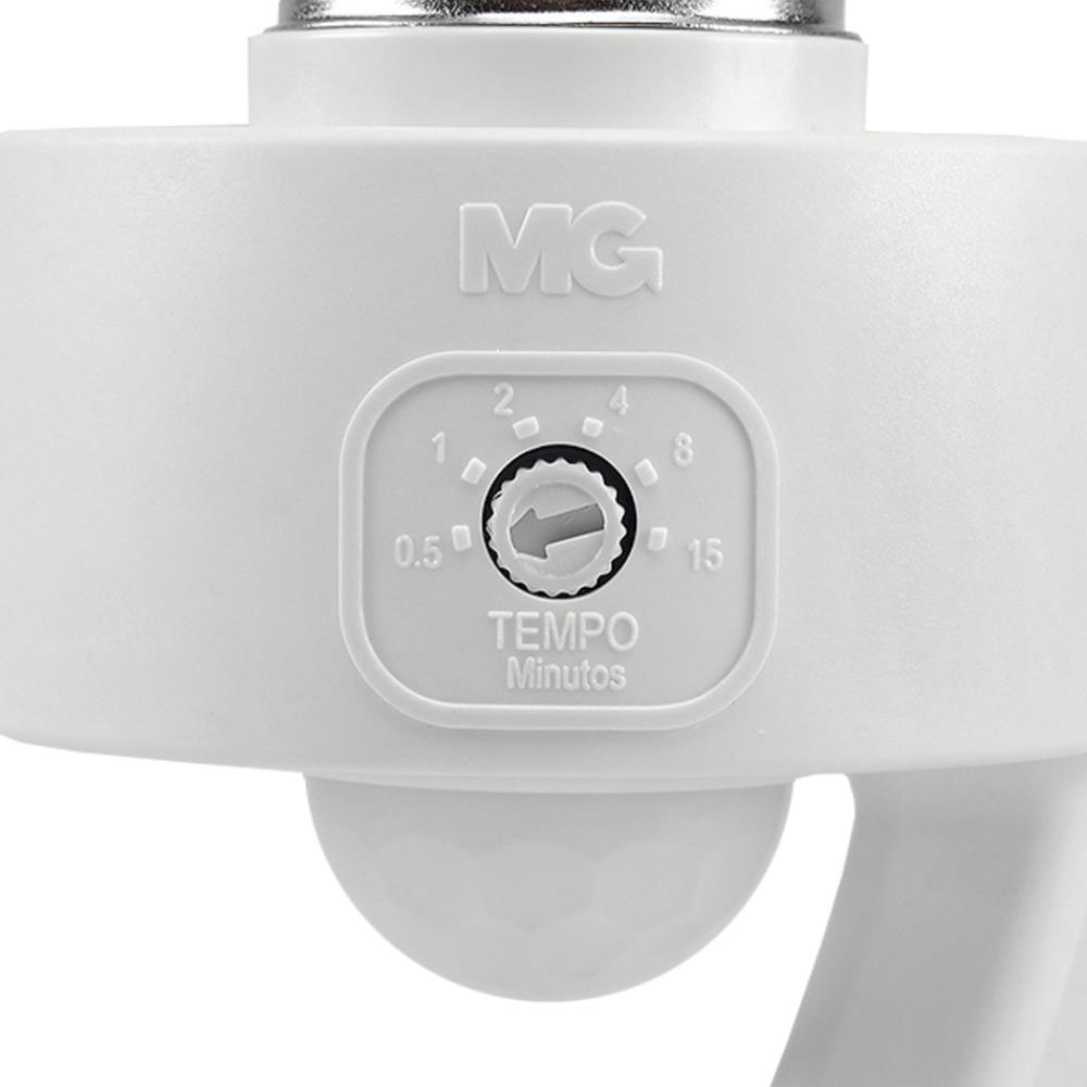 Encontraproduto.com.br - Sensor de Presença Soquete E27 Com Fotocélula MPQ-40F Margirius