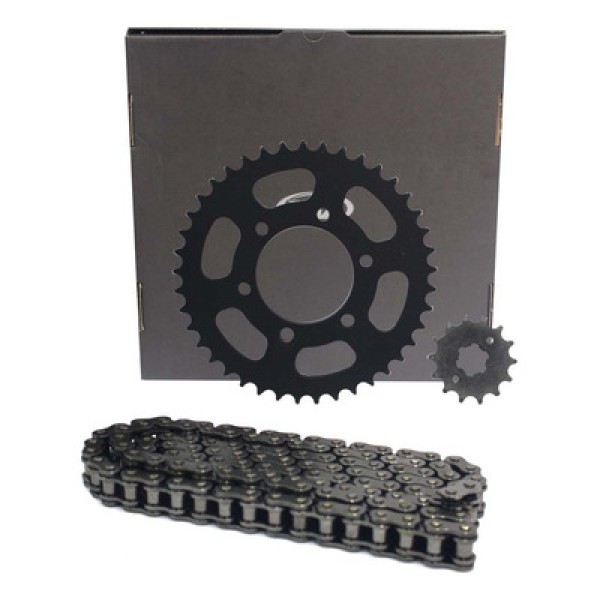 Encontraproduto.com.br - Kit Relação Completo Com Retentor Yamaha Xtz150 Crosser