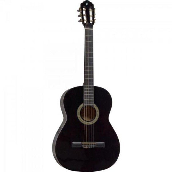 Encontraproduto.com.br - Violão Acústico Clássico Náilon Série Start N-14 BK - Gianinni
