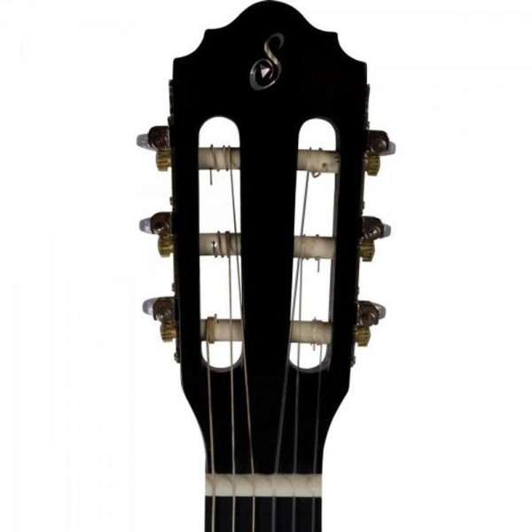 Encontraproduto.com.br - Violão Acústico Clássico Náilon Série Start N-14 BK - Gianinni