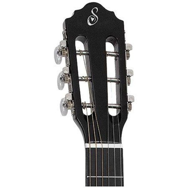 Encontraproduto.com.br - Violão Acústico Clássico Náilon Série Start N-14 BK - Gianinni