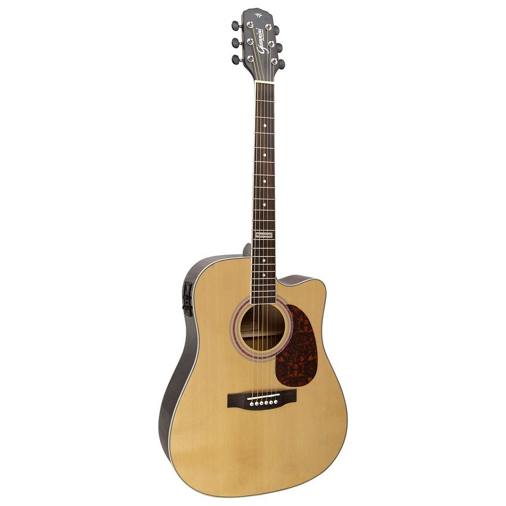 Encontraproduto.com.br - Violão Eletroacústico Dreadnought Folk GF-1D CEQ - Giannini