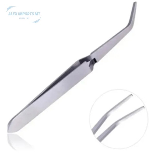 Encontraproduto.com.br - Alicate Para Manicure Pinça De Curvatura C Unha Gel Fibra