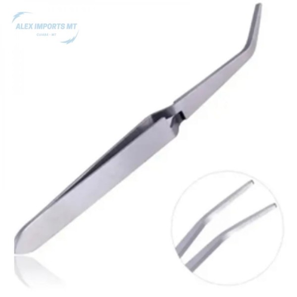 Encontraproduto.com.br - Alicate Para Manicure Pinça De Curvatura C Unha Gel Fibra