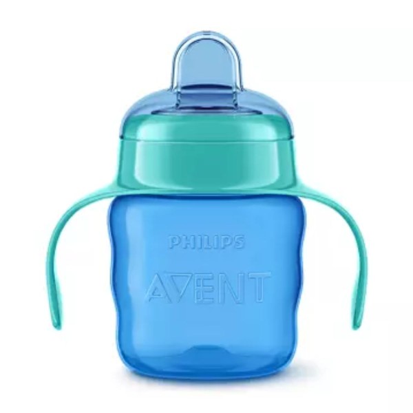 Encontraproduto.com.br - Copo Infantil Easy Sip Azul ou Rosa Philips Avent 200mL +6 Meses Livre BPA Presente Menino Menina Phillips Original NFe