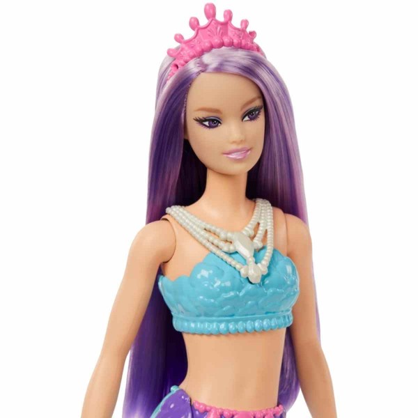 Encontraproduto.com.br - Boneca Barbie Dreamtopia Sereia Várias Cores 30cm Articulada Original Mattel Presente Menina