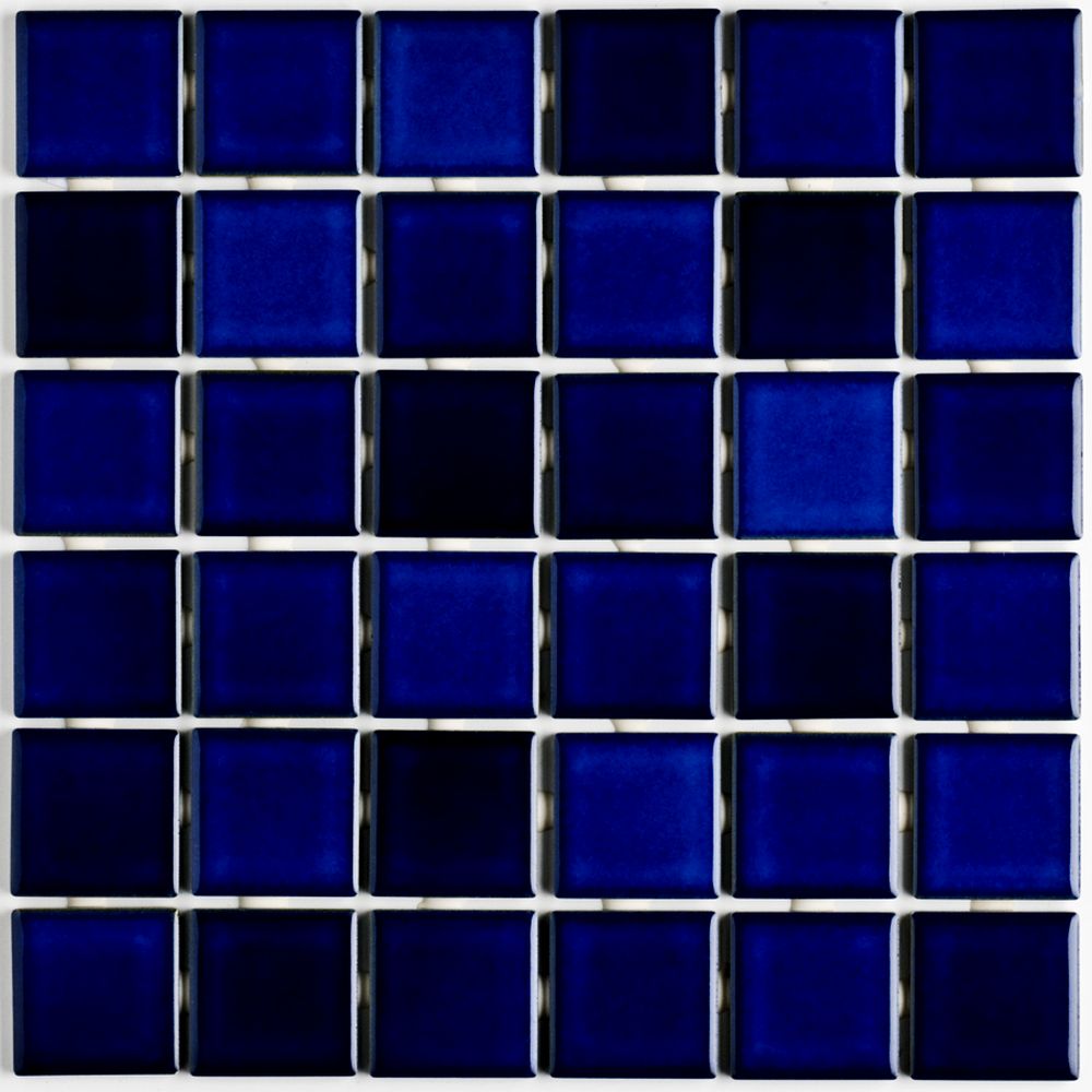 Encontraproduto.com.br - Pastilha Drop System Azul Una Esmaltado 5X5 cm Caixa com 1,41 m2 Bold Atlas