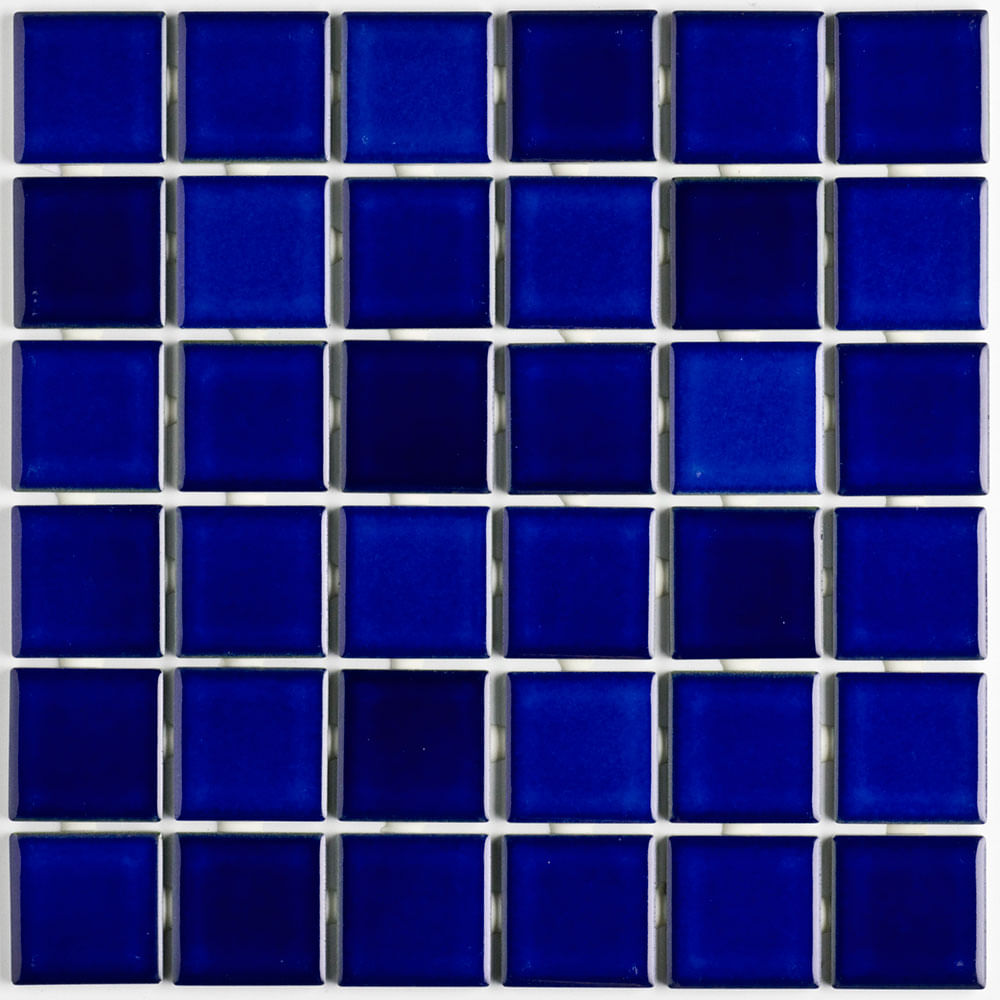 Encontraproduto.com.br - Pastilha Drop System Azul Una Esmaltado 5X5 cm Caixa com 1,41 m2 Bold Atlas
