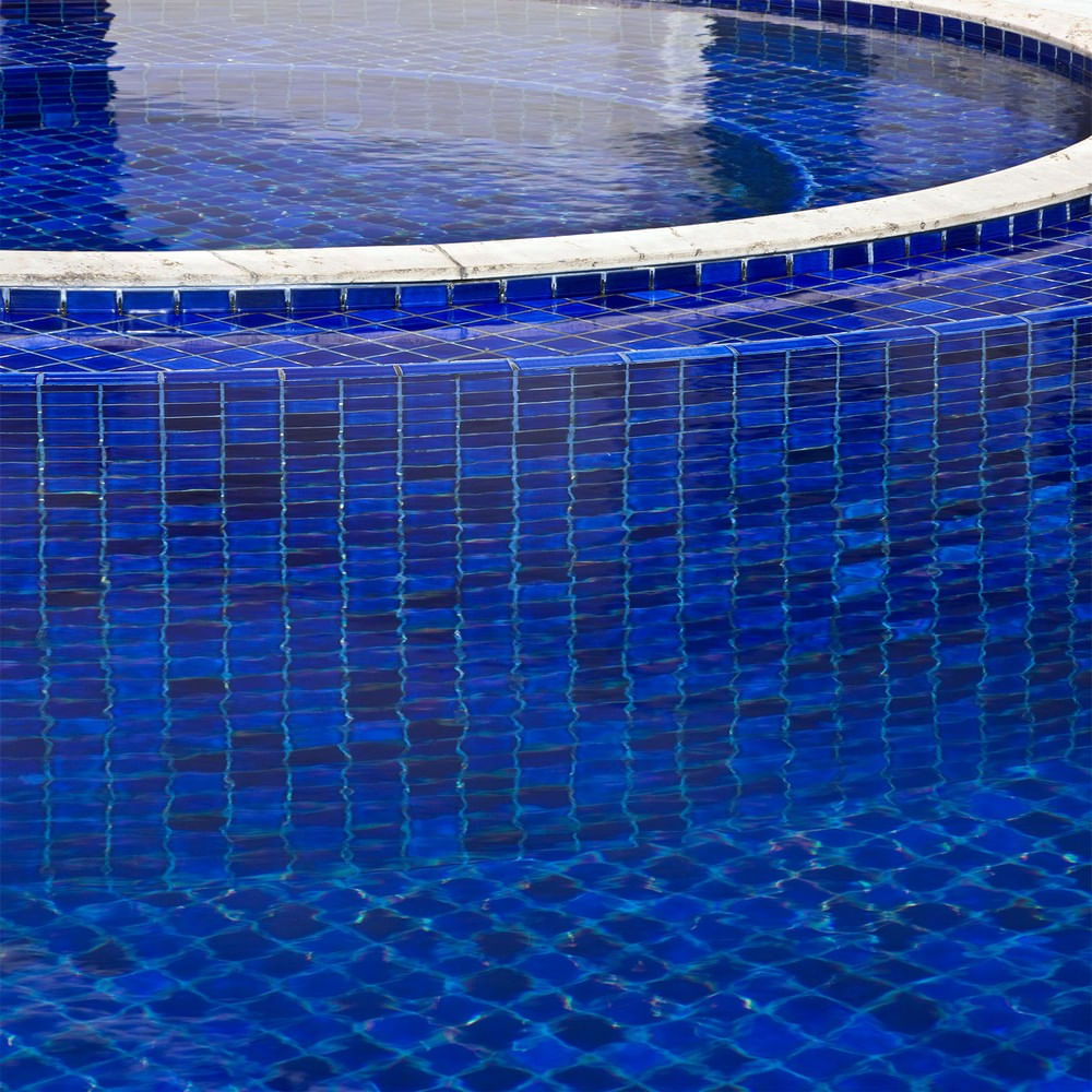 Encontraproduto.com.br - Pastilha Drop System Azul Una Esmaltado 5X5 cm Caixa com 1,41 m2 Bold Atlas