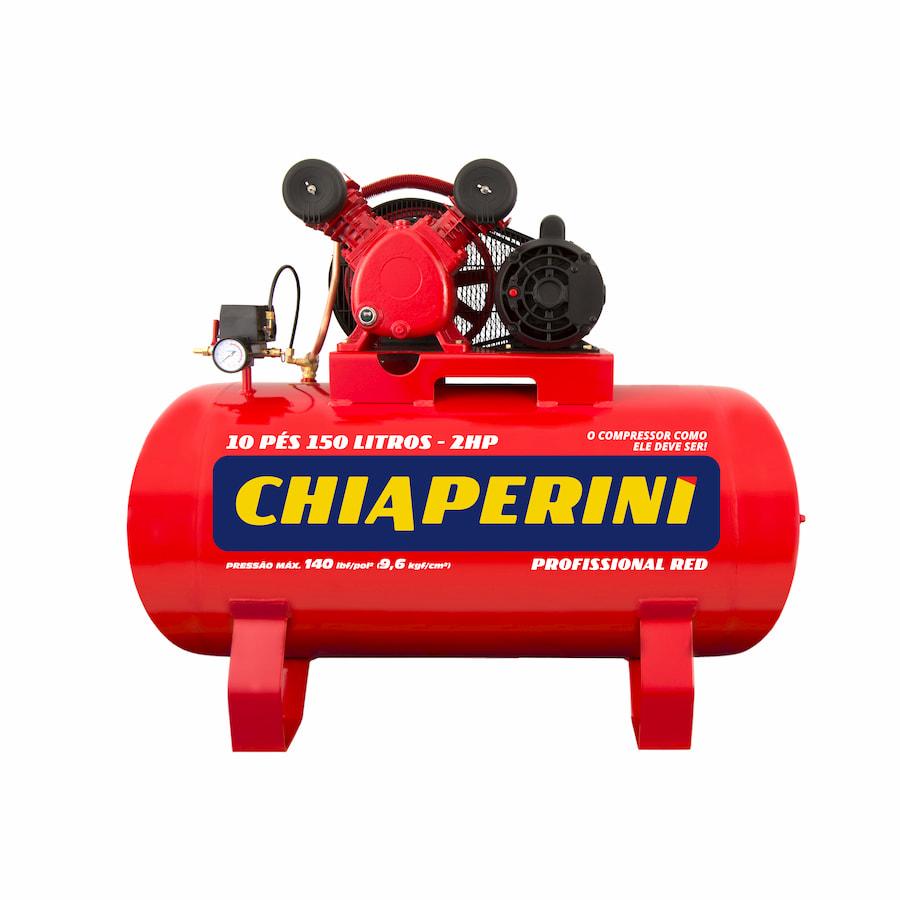 Compressor de Ar M.Pressão 10/150 Mono 2HP 150L Chiaperini