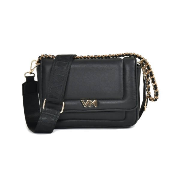 Encontraproduto.com.br - Bolsa Feminina De Ombro Via Marte Preta
