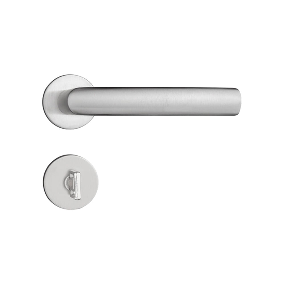 Encontraproduto.com.br - Fechadura para Banheiro de Inox Luma 582/90 Escovada Pado