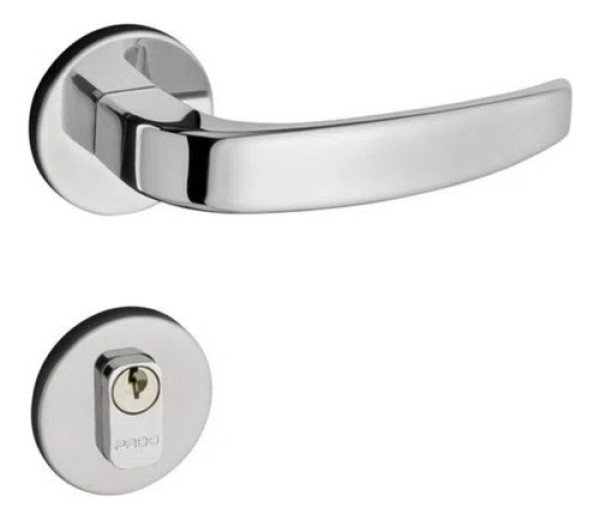 Encontraproduto.com.br - Fechadura Externa Vic Cromada RR2 930-90E Pado