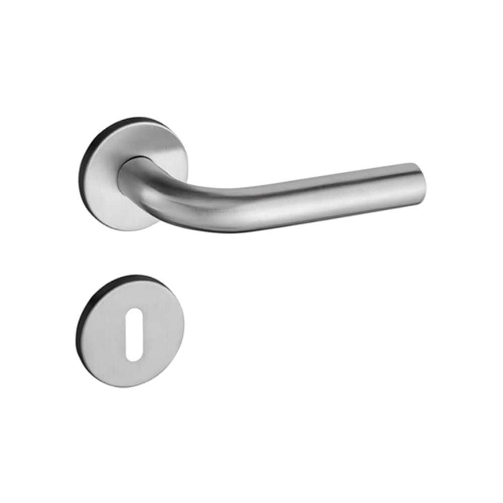 Fechadura Pado Concept Roseta 470 Interna Inox Escovado
