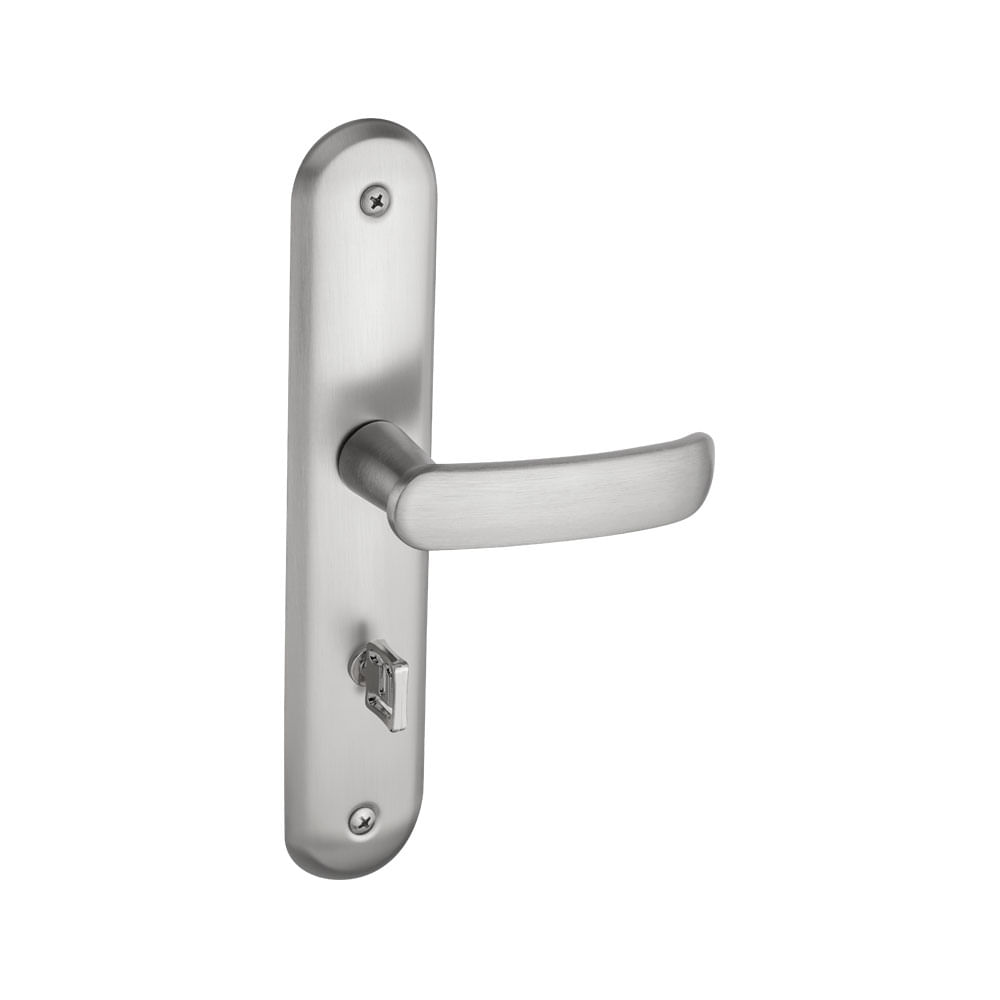 Fechadura Banheiro Madrid Cromado Acetinado 507-80B CRA - Pado