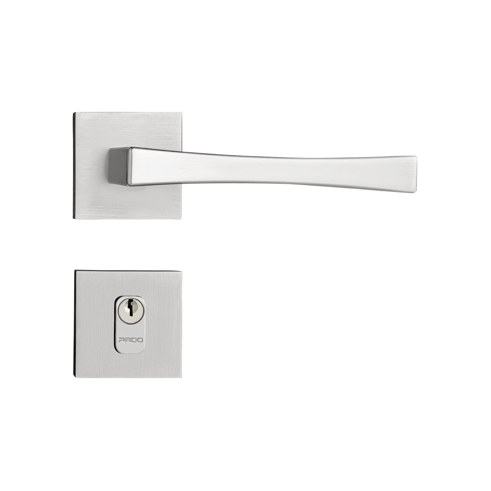 Encontraproduto.com.br - Fechadura Zamac 55mm Externa Vivaldi Roseta RQ2 885-55E Cromo Acetinado