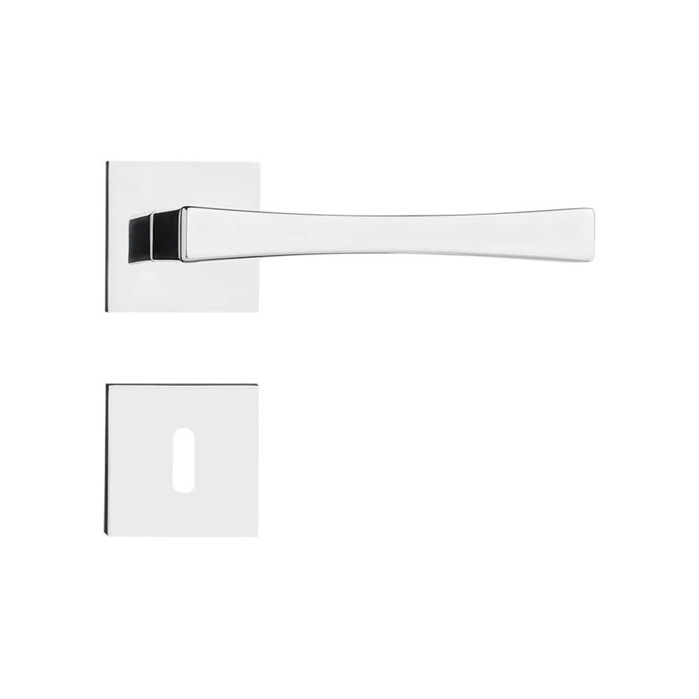 Encontraproduto.com.br - Fechadura Zamac 55mm Interna Vivaldi Roseta RQ2 885/55I Cromado