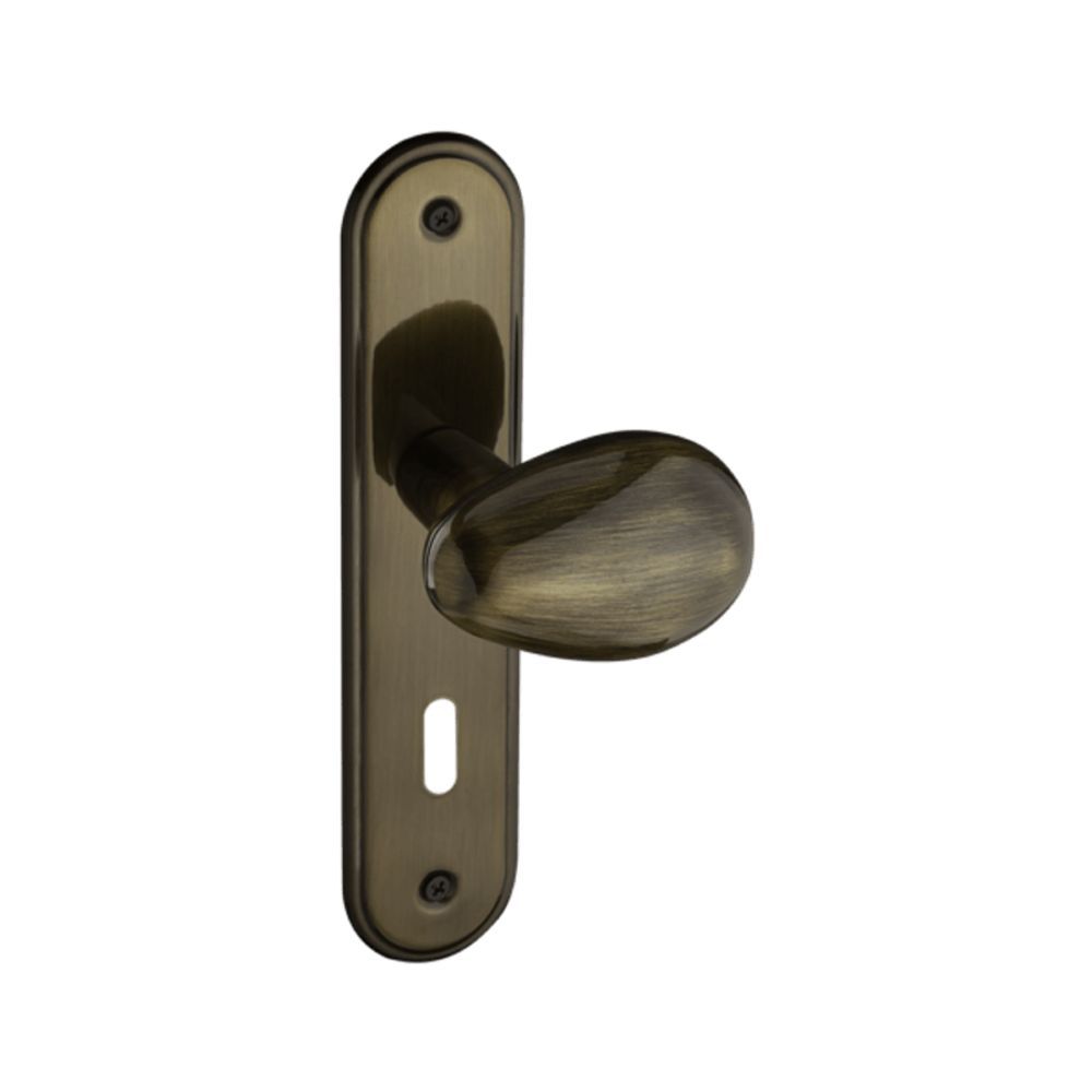 Encontraproduto.com.br - Fechadura Roseta Interna 40mm Bronze 404 Pado