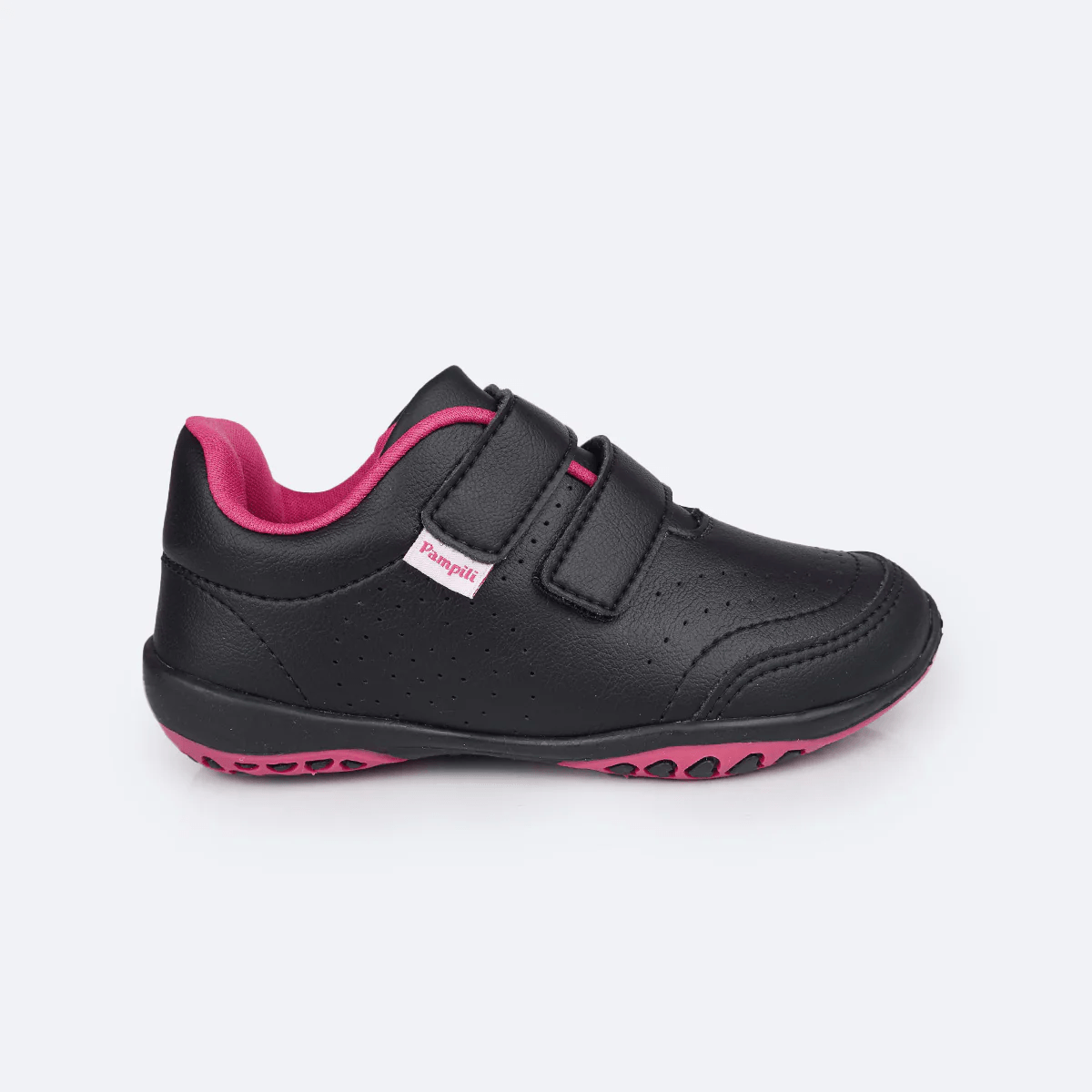Encontraproduto.com.br - Tênis Infantil Pampili Velcro Preto