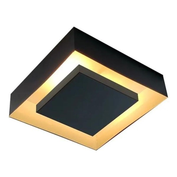Encontraproduto.com.br - Plafon De Sobrepor Quadrado Luz Indireta 50x50 E27