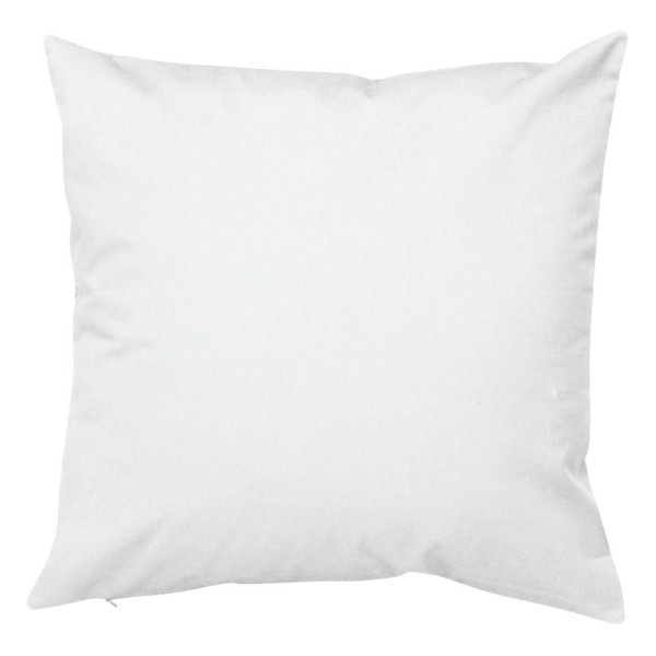 Encontraproduto.com.br - Capa Almofada Sala Quarto Cozinha 40x40 Lisa Poliéster 02 Un Cor: Branca