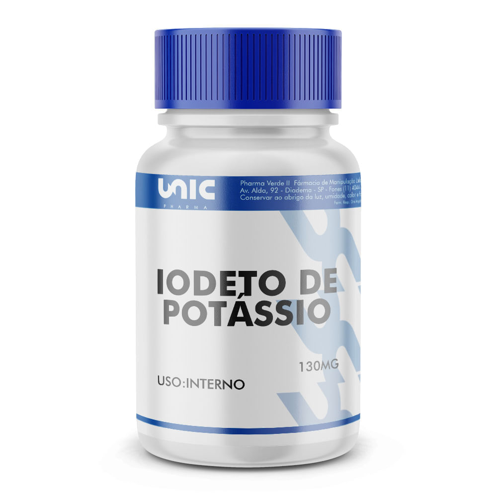 Iodeto de potássio 130mg