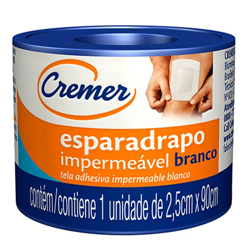 Esparadrapo Impermeável Cremer 2,5cmx90cm