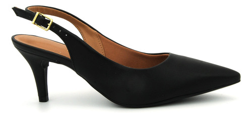 Encontraproduto.com.br - Sapato Vizzano Scarpin Aberto Preto