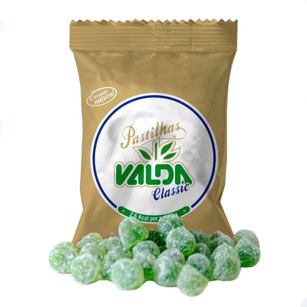 Encontraproduto.com.br - Valda Pastilha Classic Sachê 12g