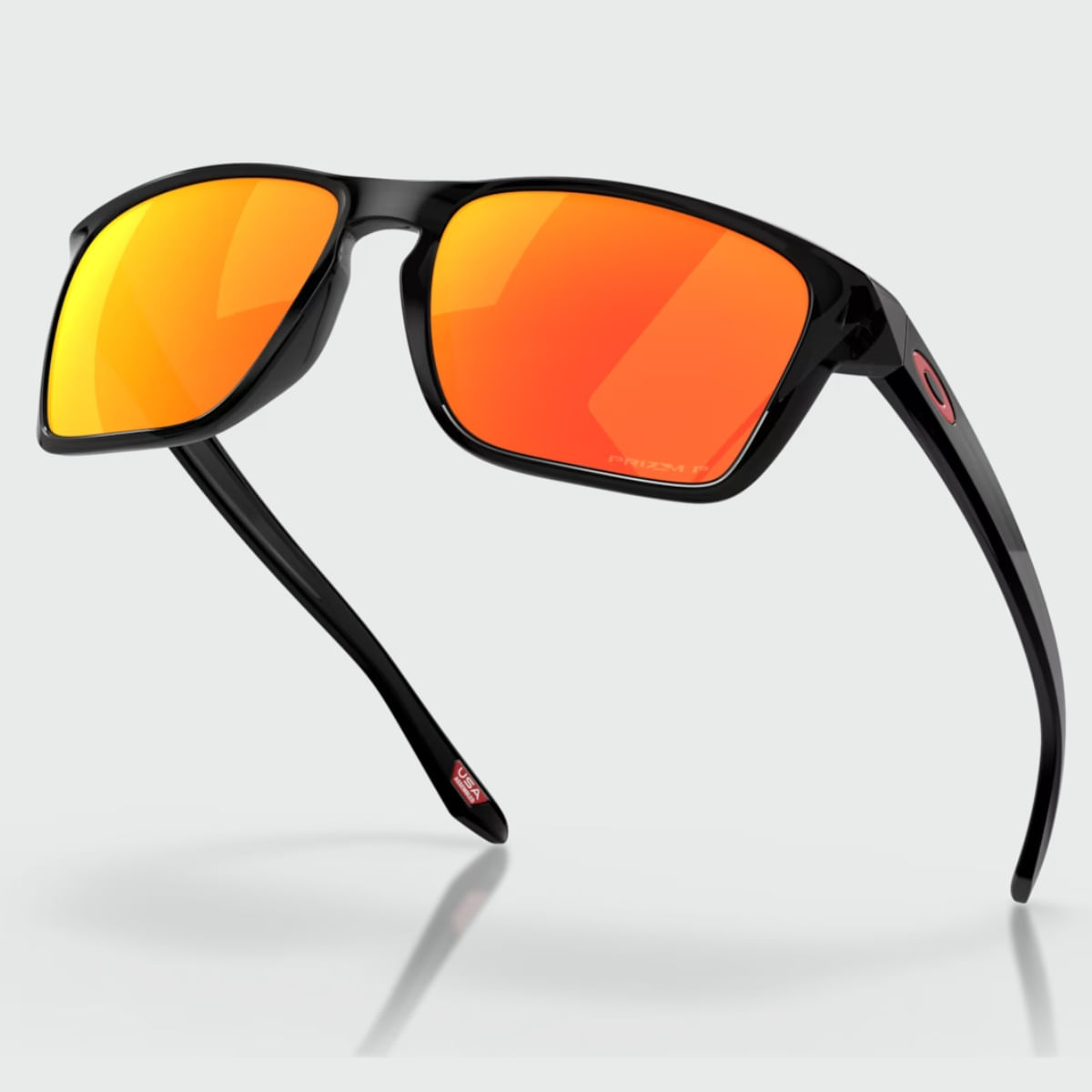 Encontraproduto.com.br - Óculos Oakley Sylas Black Ink Prizm Ruby Polarized