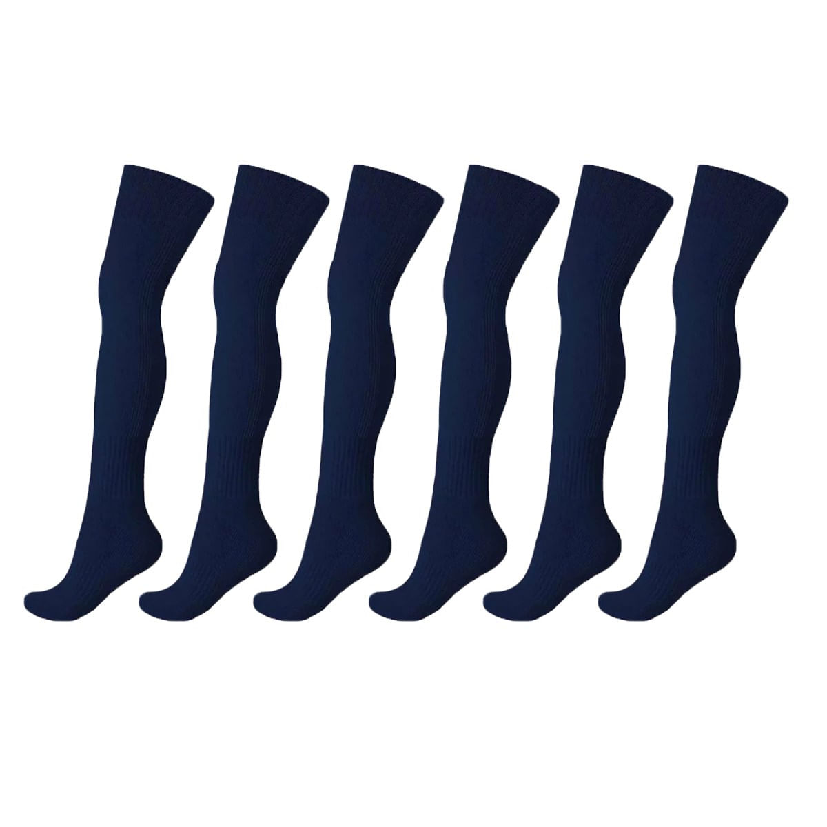 Kit 6 Pares de Meiões Penalty Storm Infantil Azul Marinho