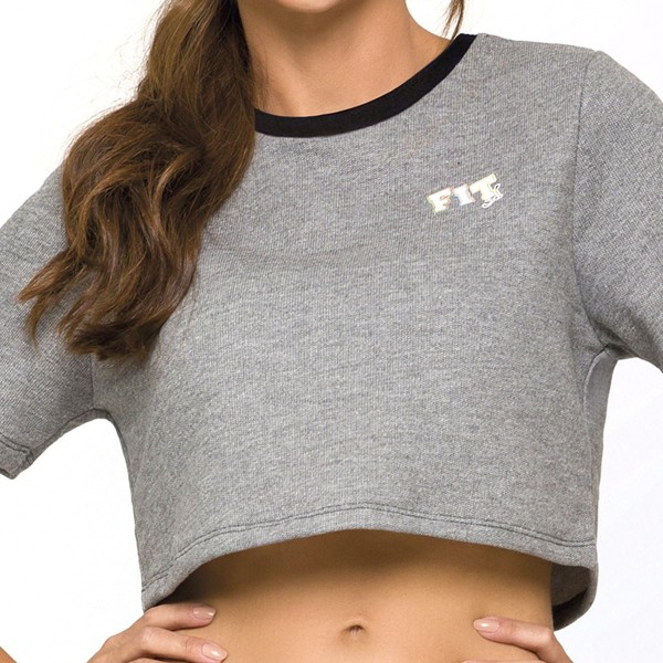 Encontraproduto.com.br - Blusa Cropped Selene Feminino