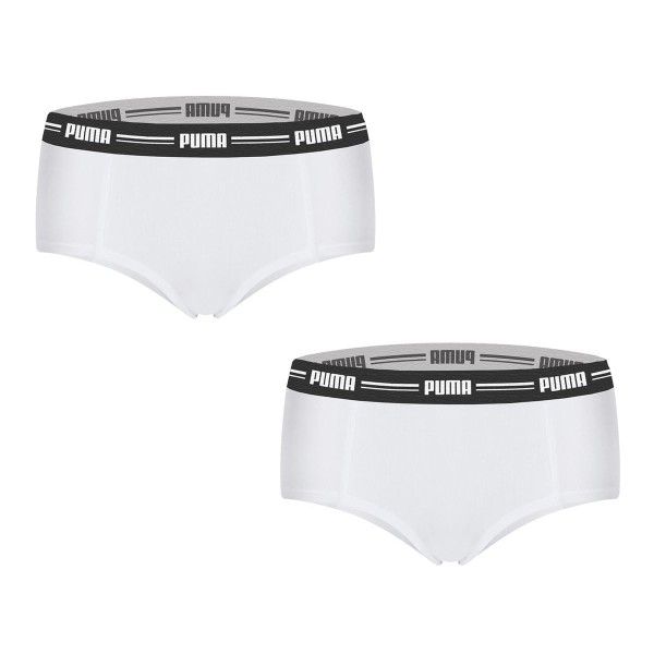 Encontraproduto.com.br - Kit 2 Calcinhas Puma Mini Boxer Feminino