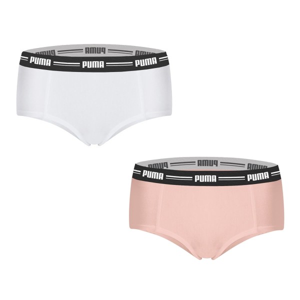 Encontraproduto.com.br - Kit 2 Calcinhas Puma Mini Boxer Feminino