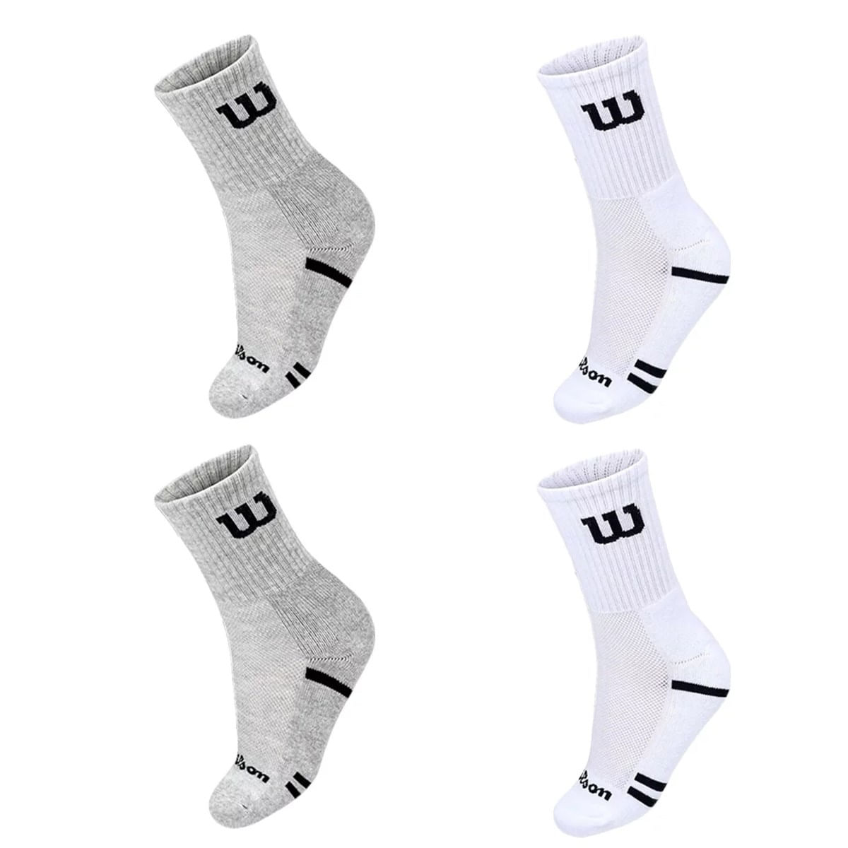 Kit 4 Pares de Meias Wilson Cano Longo Masculino