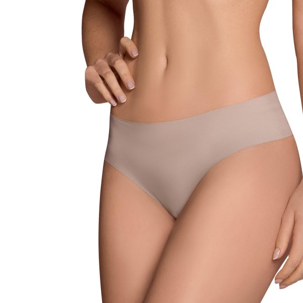 Encontraproduto.com.br - Kit 2 Calcinhas Selene Corte a Fio Feminina Bege