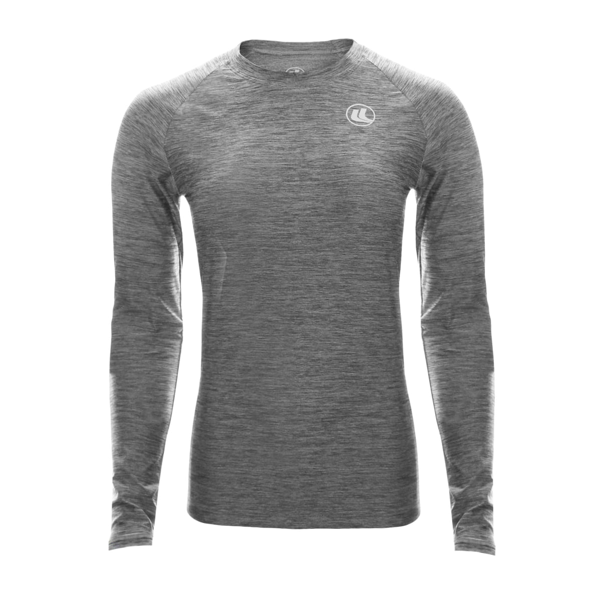 Camisa Térmica Esporte Legal Luar Manga Longa Feminina - Cinza e Preto