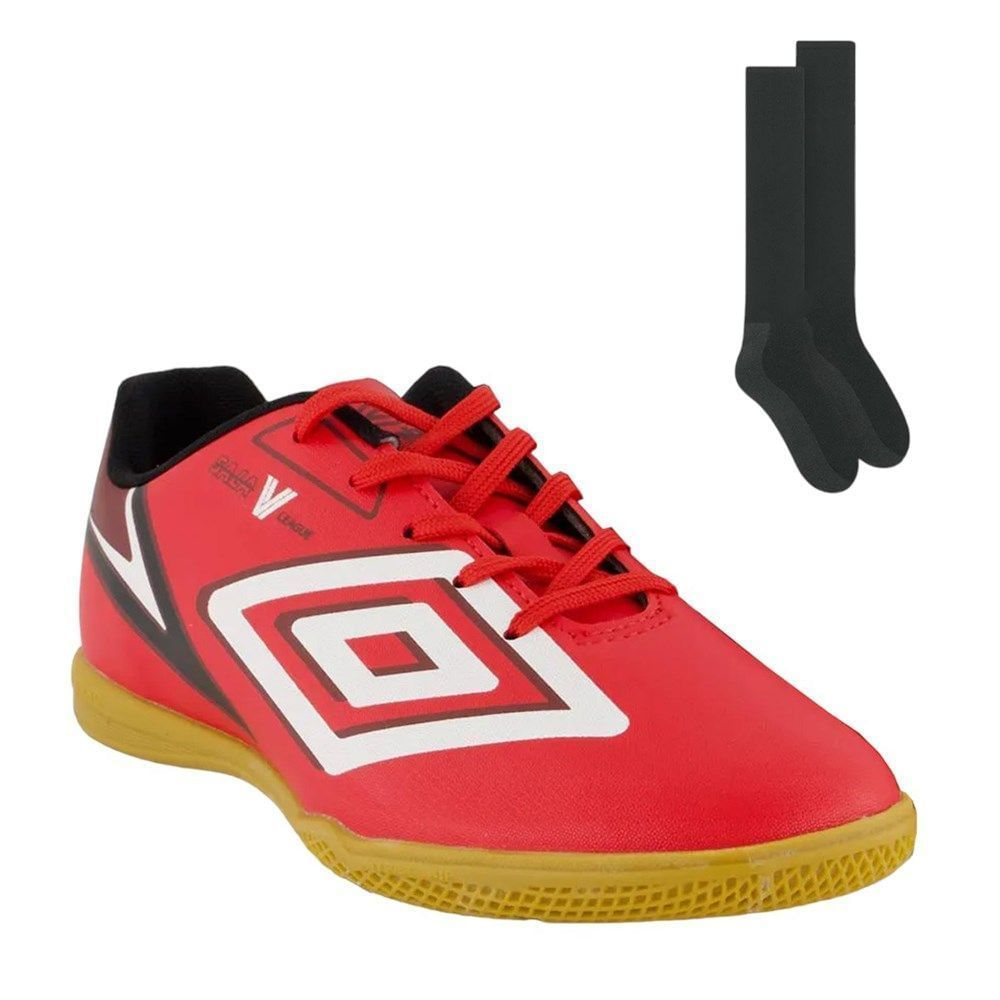 Kit Chuteira Futsal Umbro Sala V League + Meião